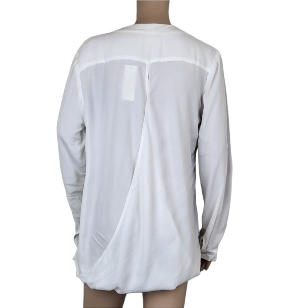 Yumi Kim V Neck White Blouse S - Picture 2 of 5